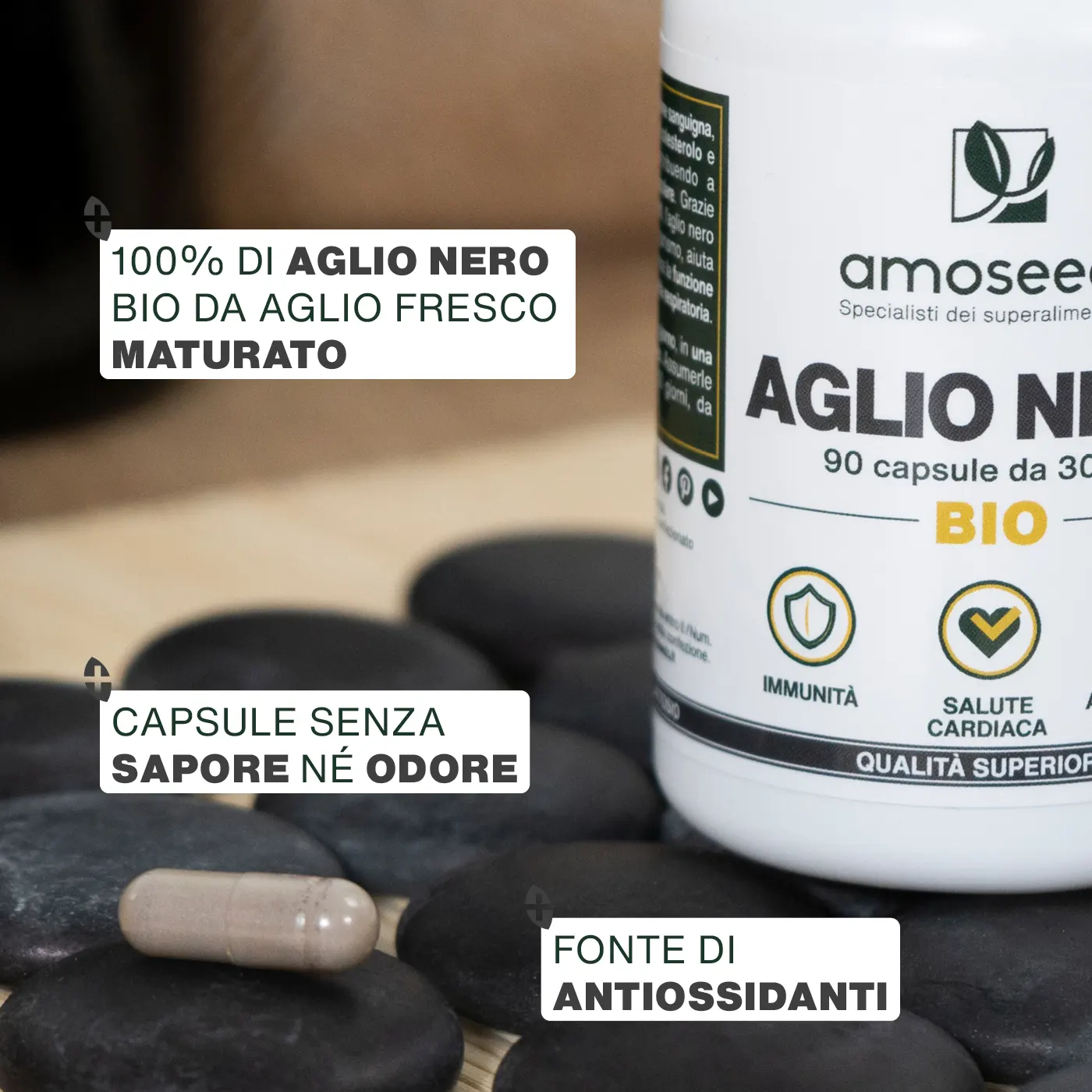 Aglio Nero Bio | 90 capsule - Image 3