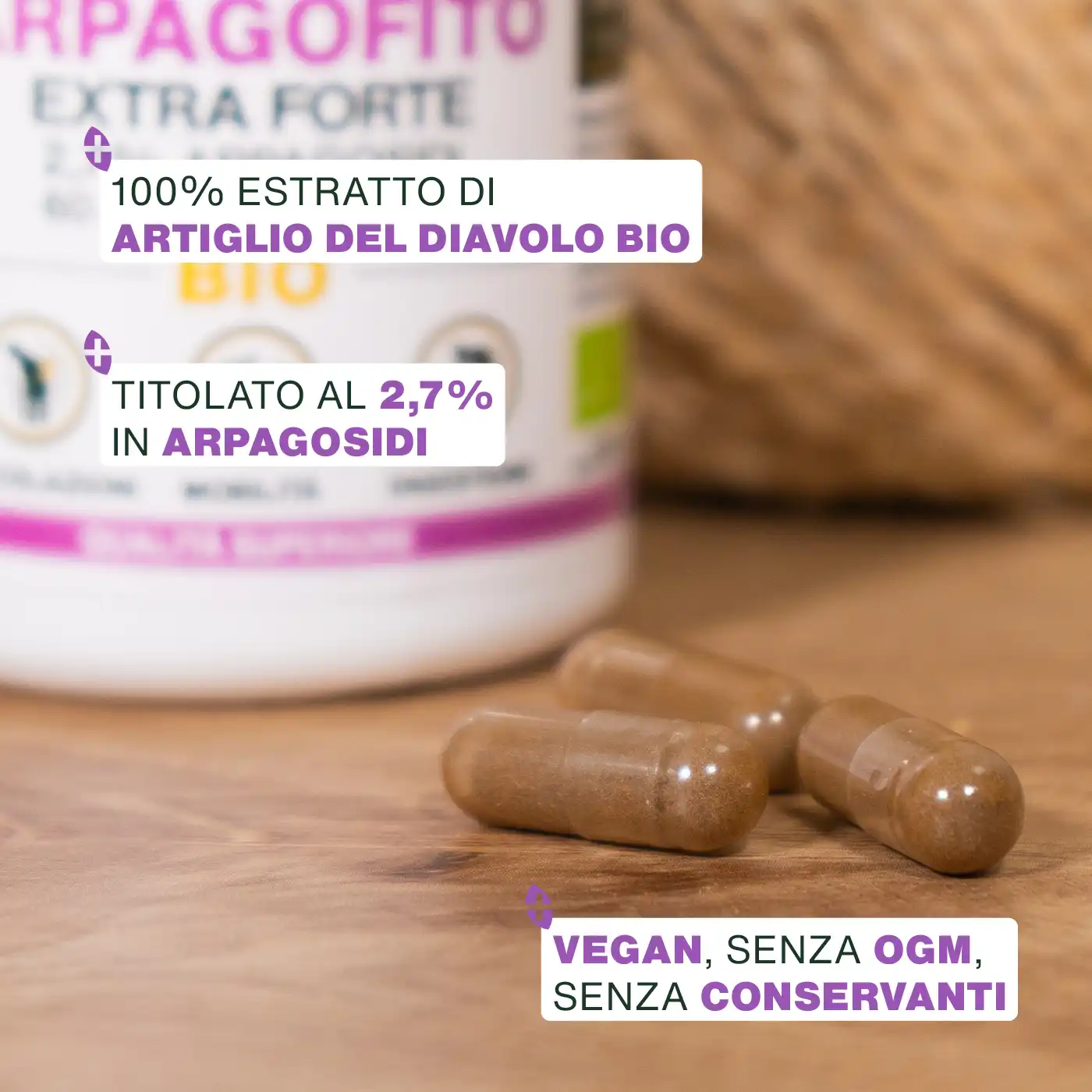 Arpagofito Bio | 60 capsule - Image 3