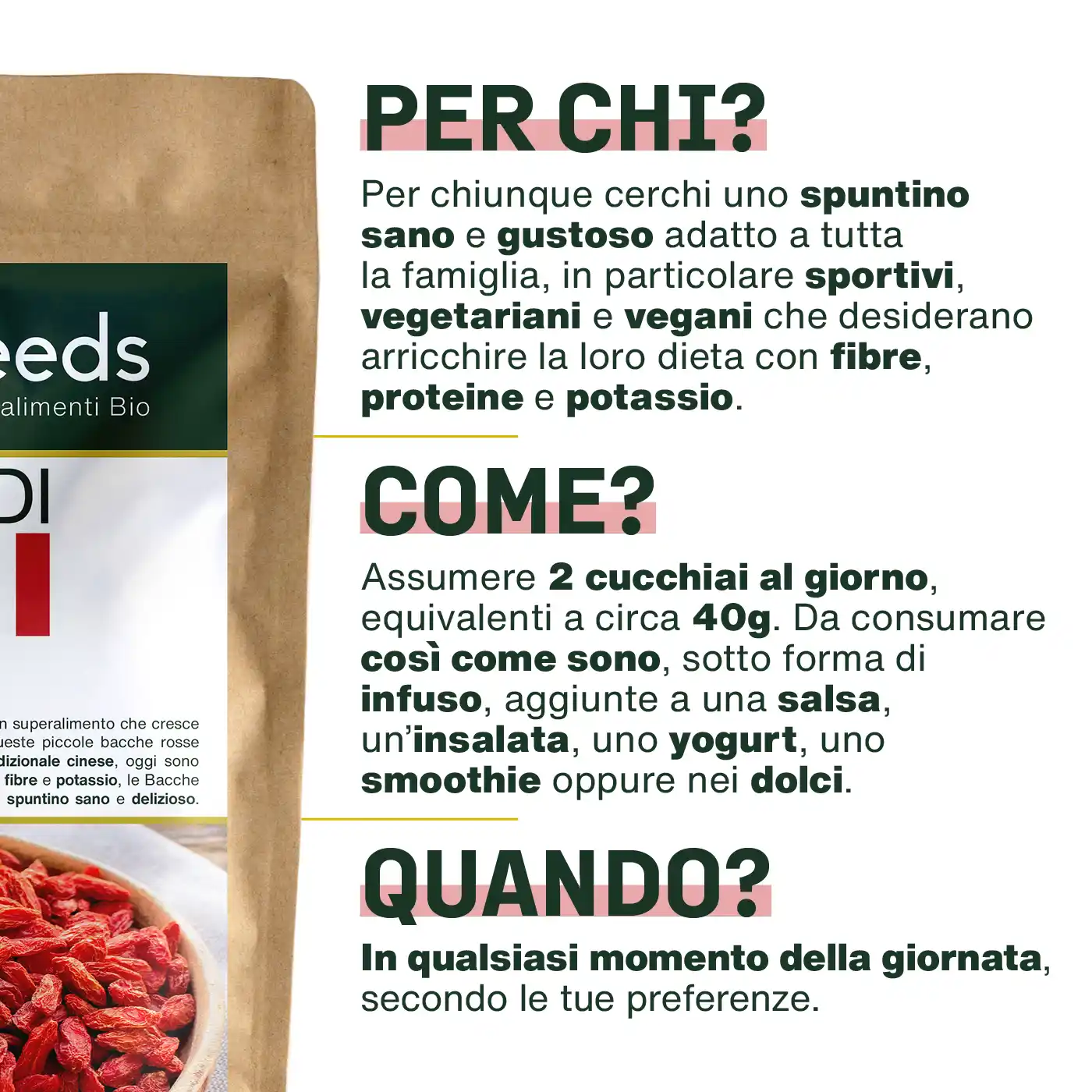 Bacche di Goji Bio 1KG - Image 4