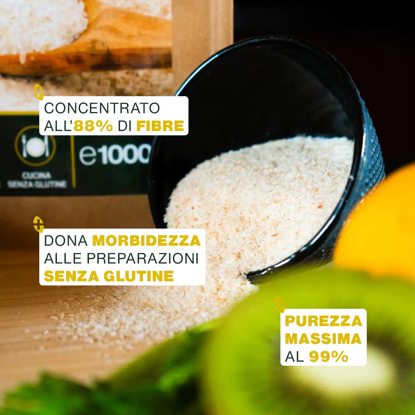 Psillio Biondo Bio 1KG | Bucce pure al 99% - Image 3