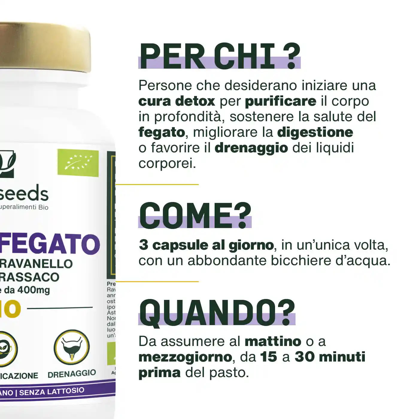 Complesso Detox Fegato Bio | 90 capsule - Image 4