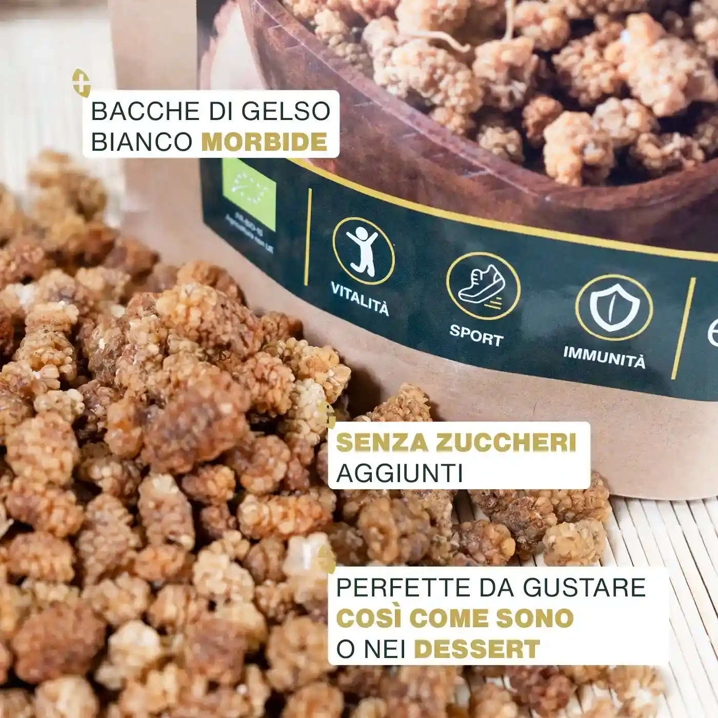 More di Gelso Bianco Bio 1KG - Image 3