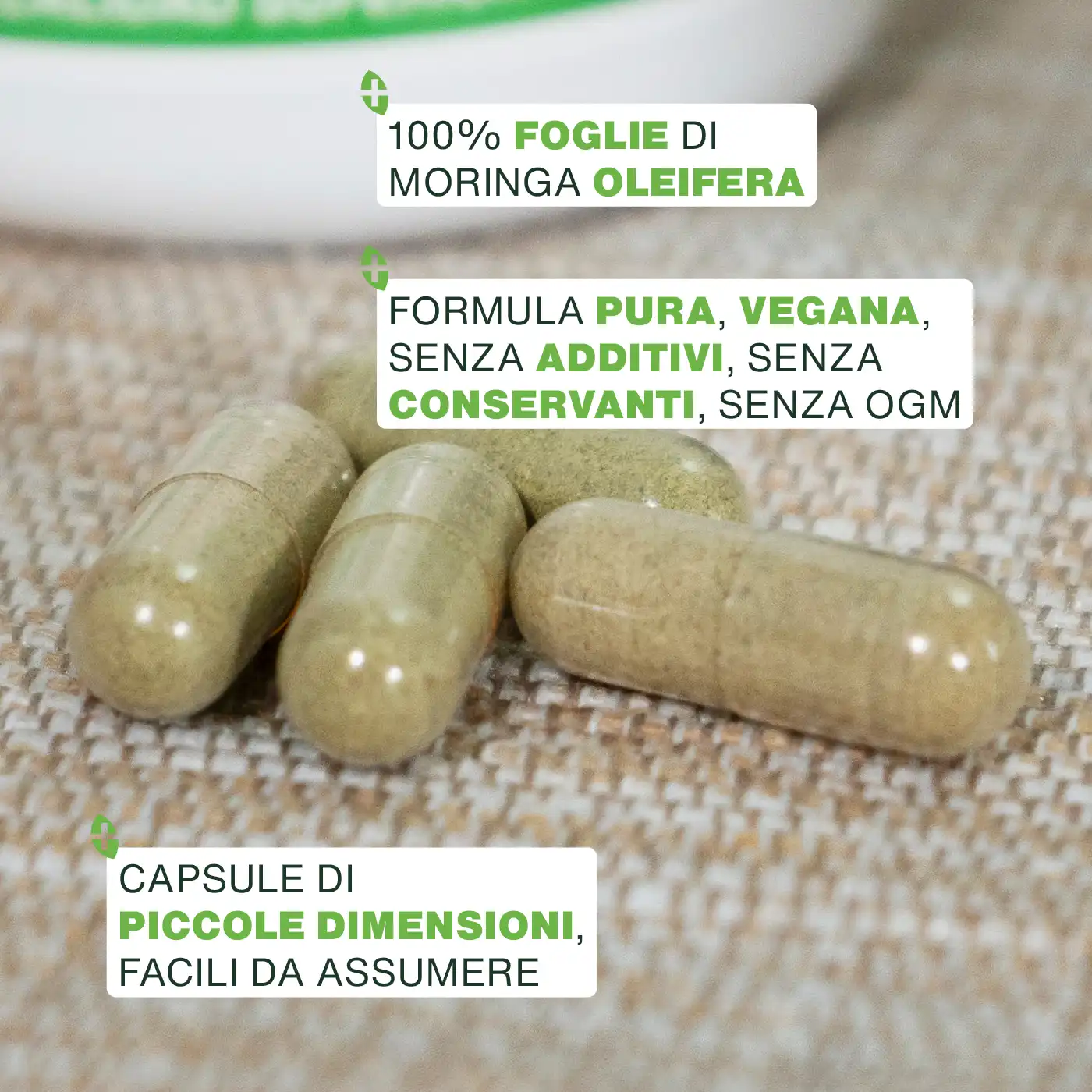Moringa Bio, Extra Forte | 120 capsule - Image 3