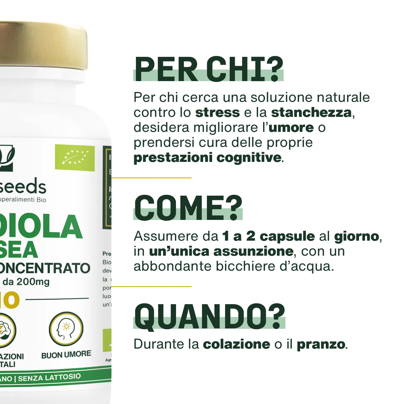 Rhodiola Rosea Bio, Estratto Concentrato | 90 capsule - Image 4