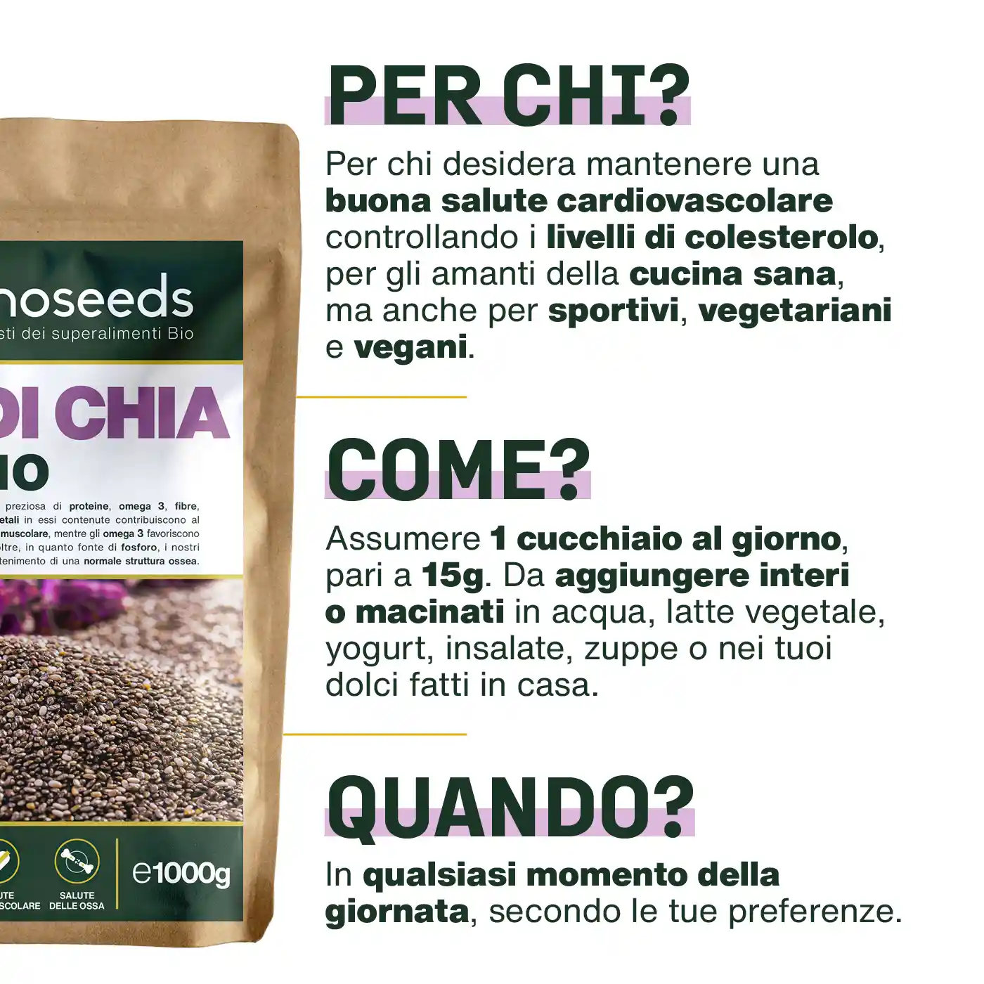 Semi di Chia Bio 1KG - Image 4
