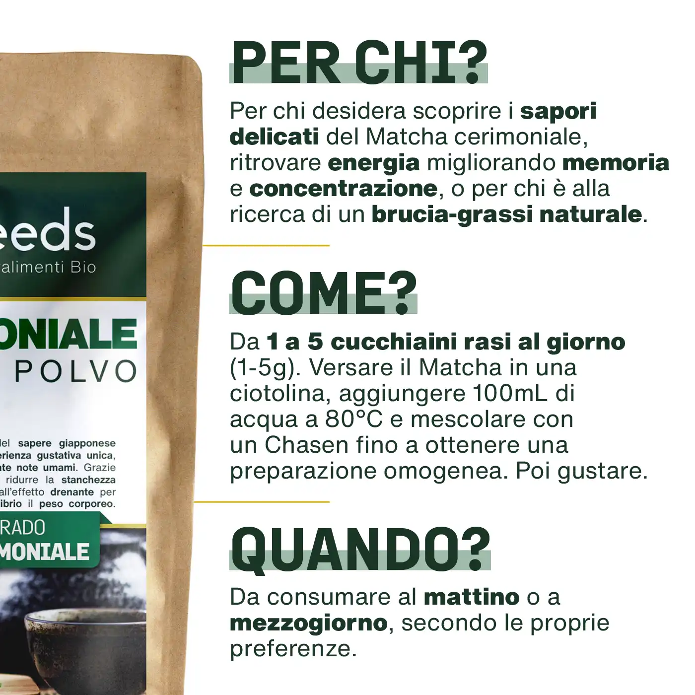 Tè Matcha Cerimoniale Bio 100G - Image 4