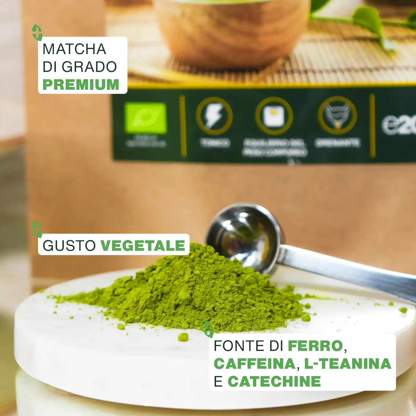 Tè Matcha Premium Bio 200G - Image 3